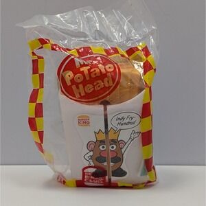 Vintage Hasbro Mr. Potato Head Fry Flyer Burger King Kids Club Toy 1998 Sealed